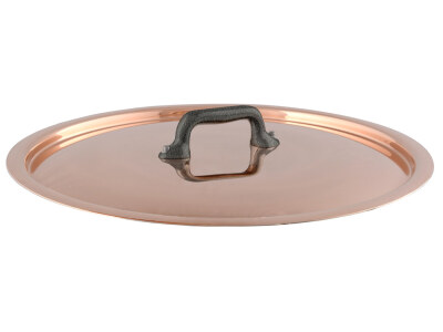 Mauviel M'250C Copper Lid with Cast Iron Handle 14cm