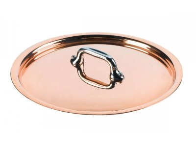 Mauviel M'150S Copper Lid with Stainless Steel Handle 14cm